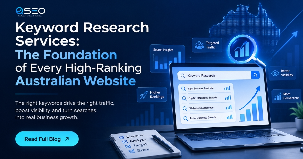 Keyword Research Services: The Foundation of Every High-Ranking Australian Website