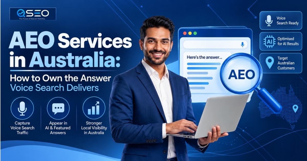 AEO Services in Australia: How to Own the Answer Voice Search Delivers